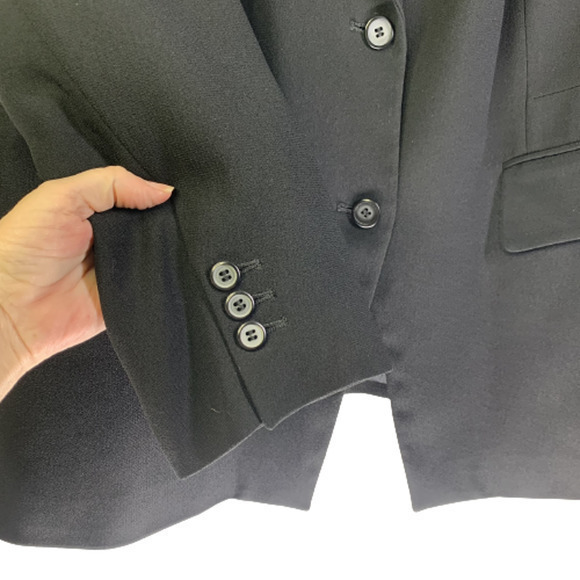 PETER NYGARD Black Blazer Suit Jacket - Picture 6 of 10